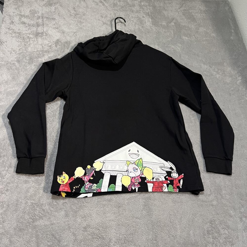 Vznary Hoodie Mens Large Cartoon Bear Graphic Pullover Streetwear Art Unique - Picture 4 of 5